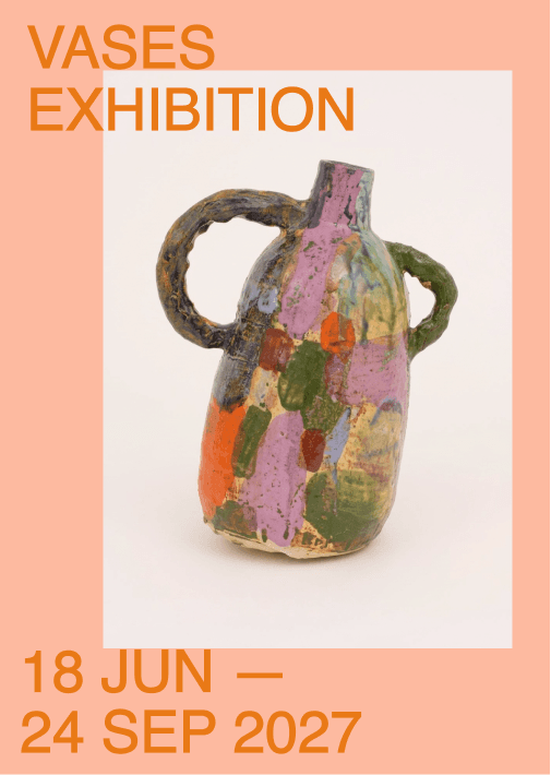 Print-ready pdf of the vases exhibition poster, with crop marks